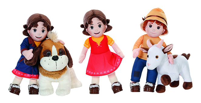 Studio 100 Media and ZAPF Creation Conclude Extensive License Cooperation with Heidi image