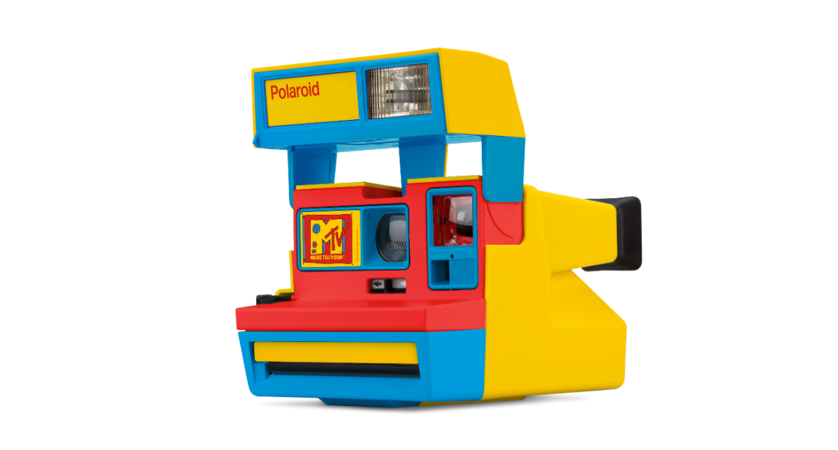 Polaroid Originals and MTV celebrate pop culture with a custom instant analog camera image